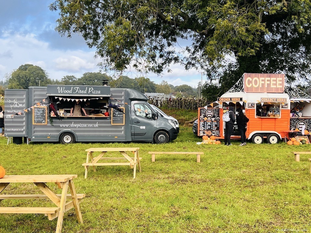 food vans at rogate pumpkin patch
