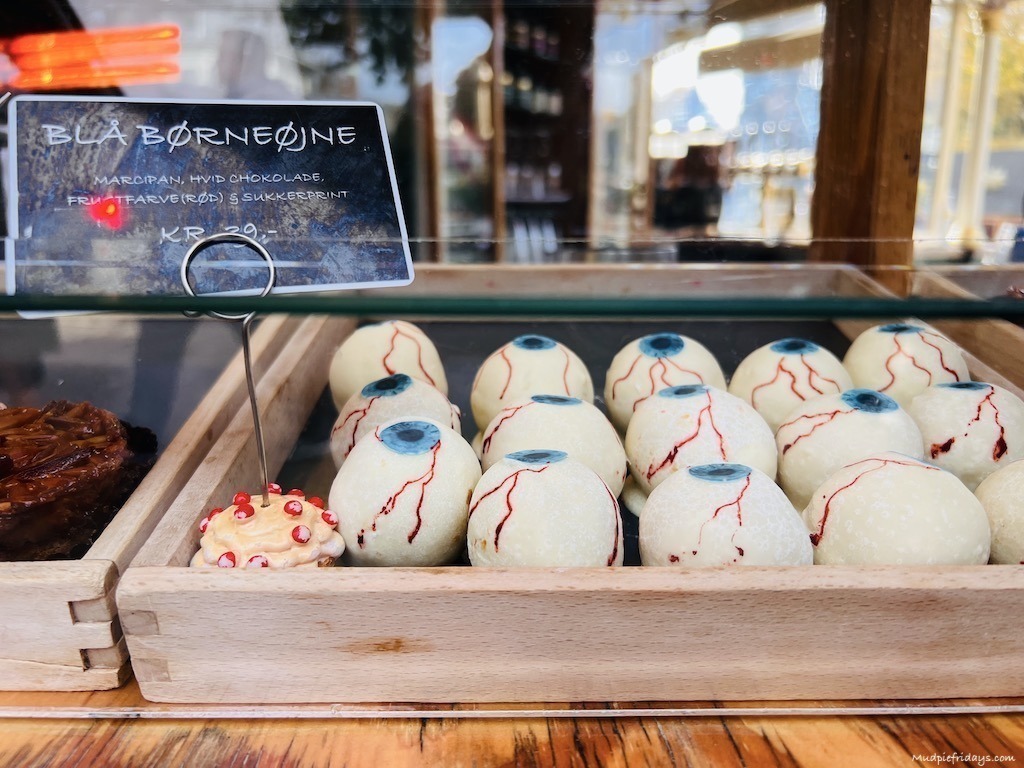 eyeball chocolates at Tivoli for halloween