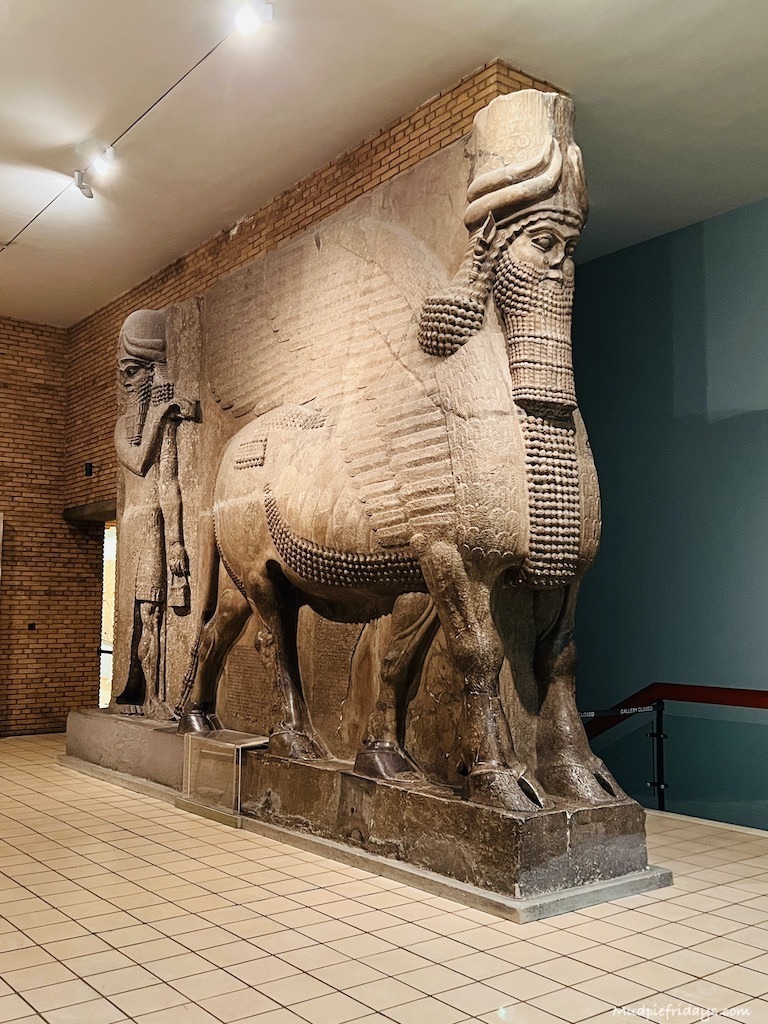 Palace of Sargon at the british museum