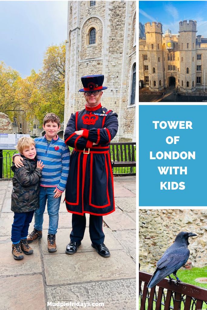 Tower of london with kids