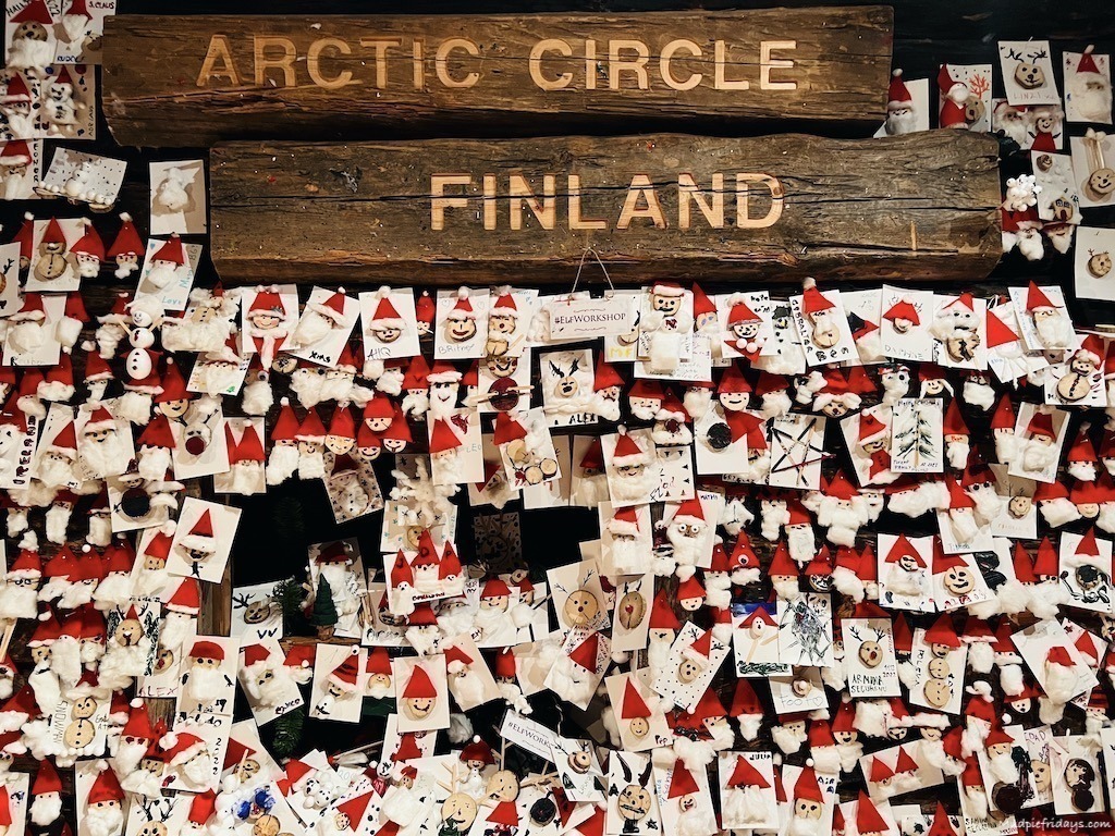Elf workshop craft activities at the arctic circle