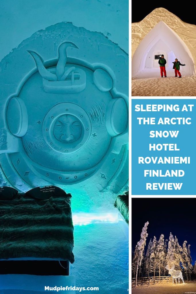 sleeping at the Arctic snow hotel rovaniemi finland review