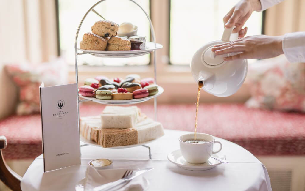 The Elvetham Hotel&nbsp; afternoon tea for mothers day