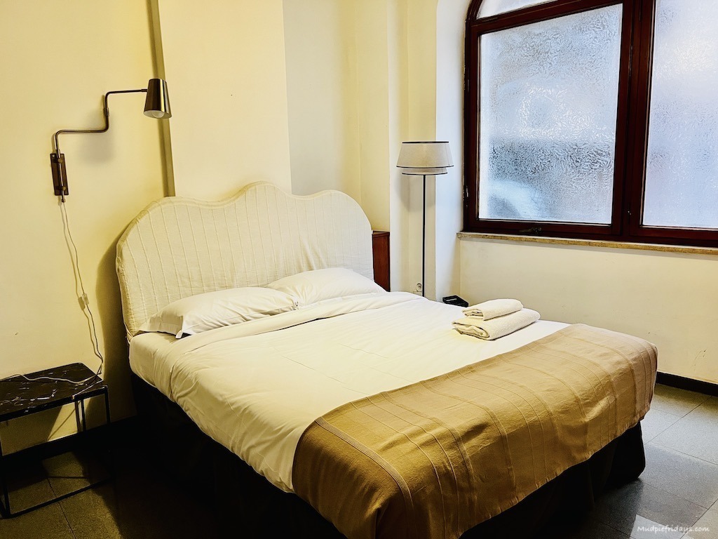 The back double bedroom