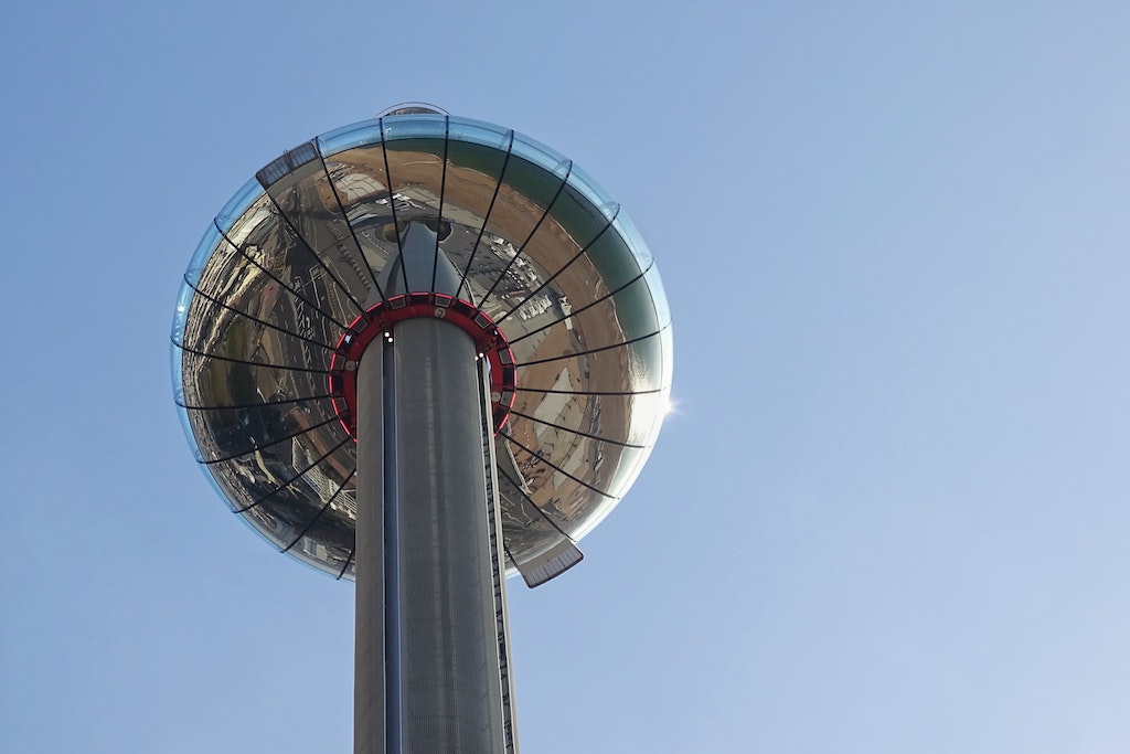 Brighton i360 mothers day afternoon tea in Brighton
