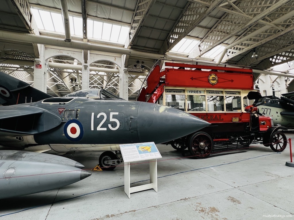 Planes in the imperial war museum duxford