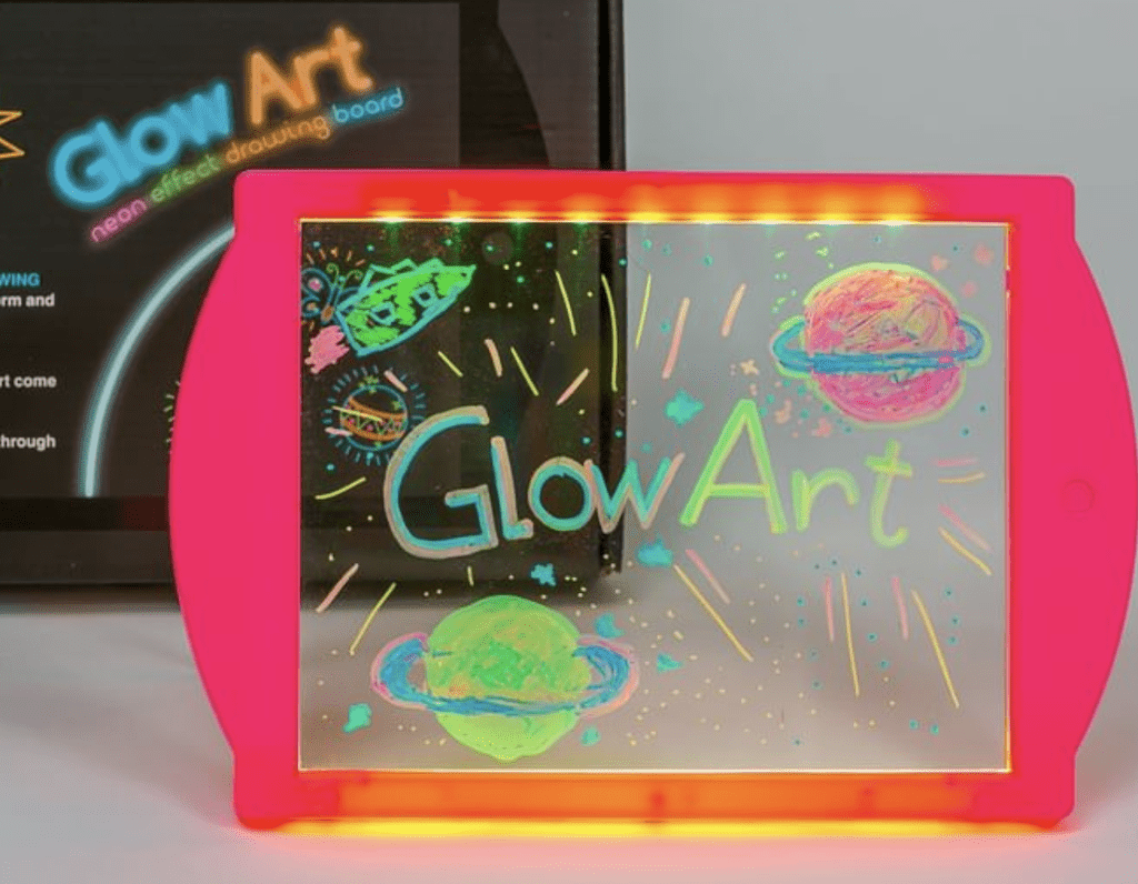 Glow Art - Neon Effect Drawing Board