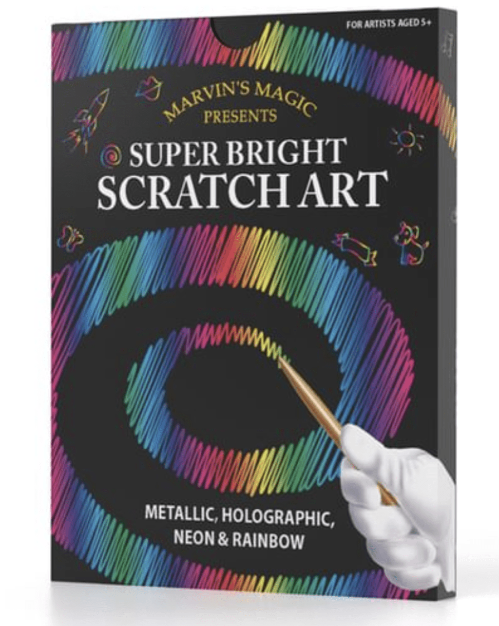 Marvin's Magic - Super Bright Scratch Art Set