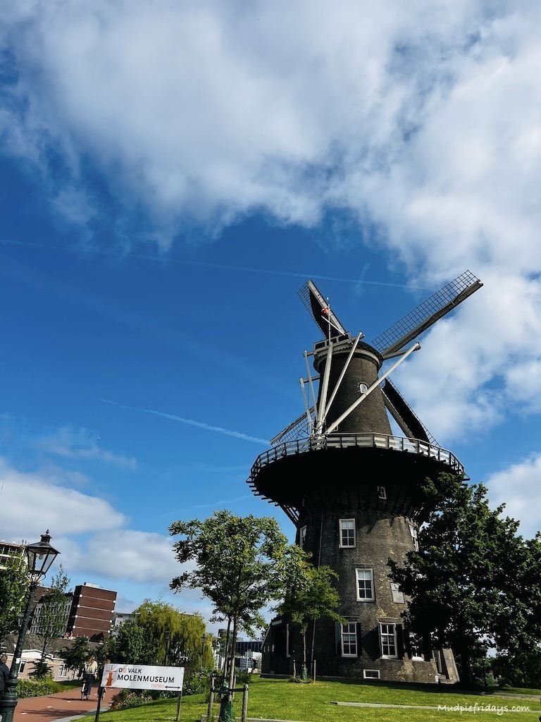 The windmill museum in Leiden