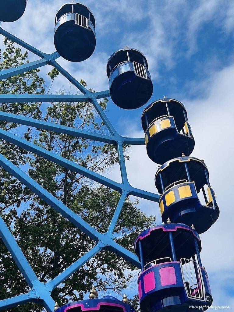 The ferris wheel at Duinrell theme park in Wassenaar