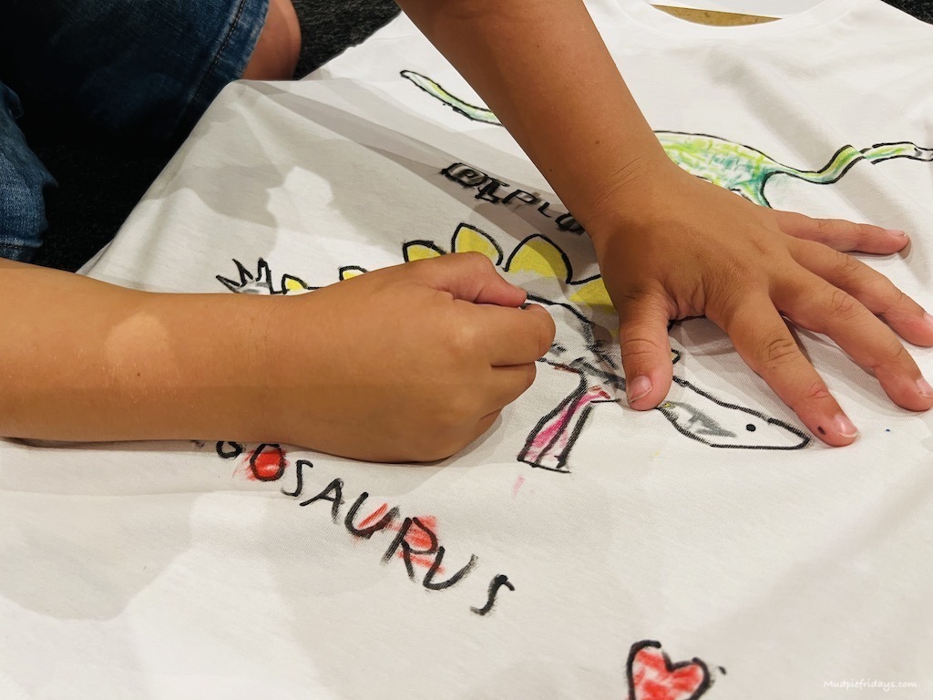 First activity at dino snores
