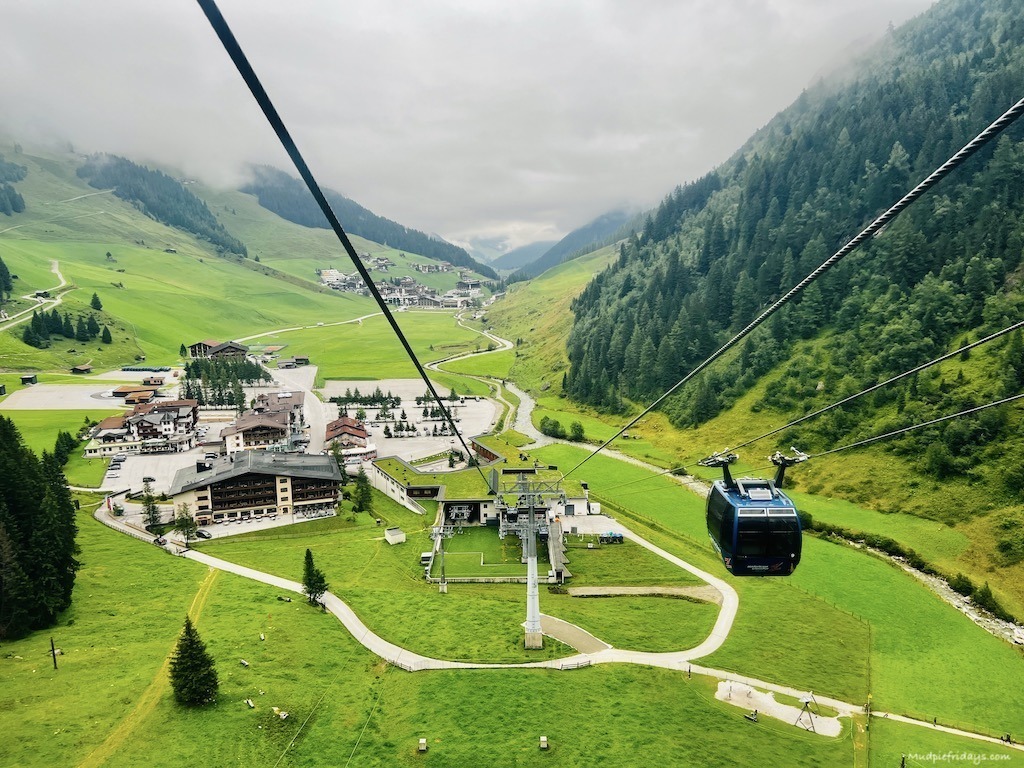 Leaving Valley Station at the Hintertux Glacier