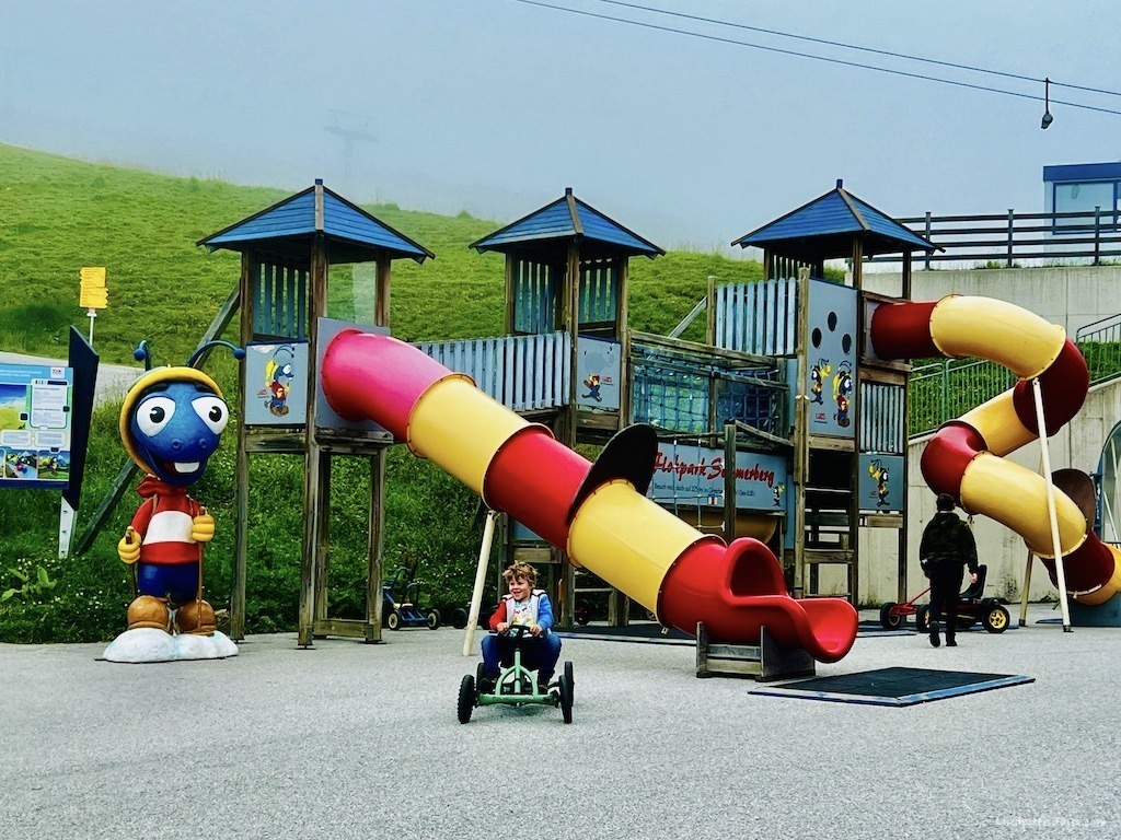 Play area at the Sommerberg - Hintertux Glacier in the Summer