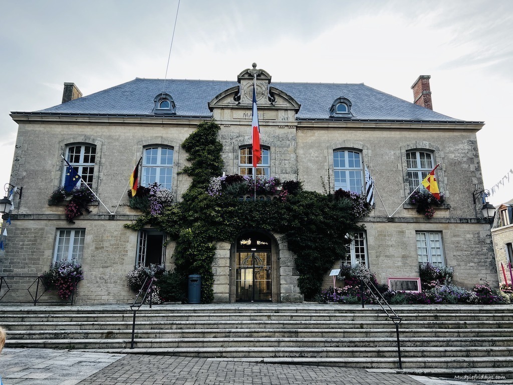 The town hall in Josselin Brittany