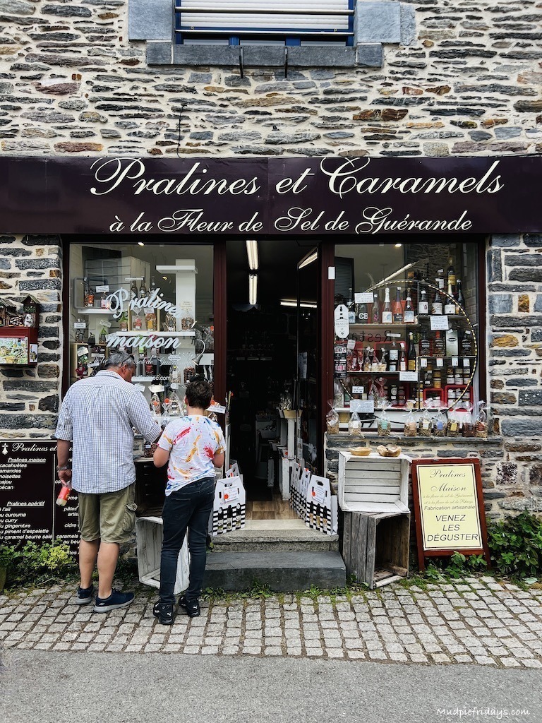 One of the artisan food shops in the village