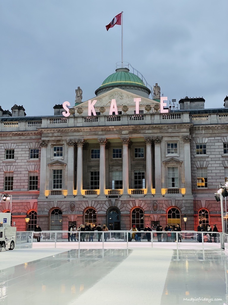 Sommerset house skate rink in London