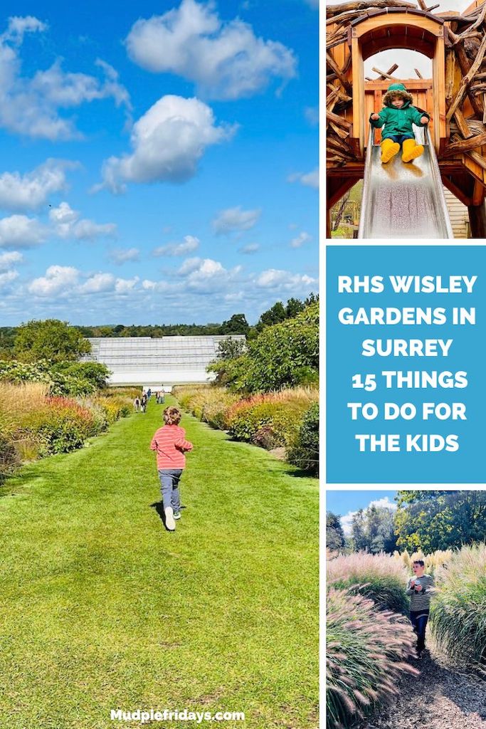 RHS Wisley Gardens in Surrey - 15 Things to do for the kids
