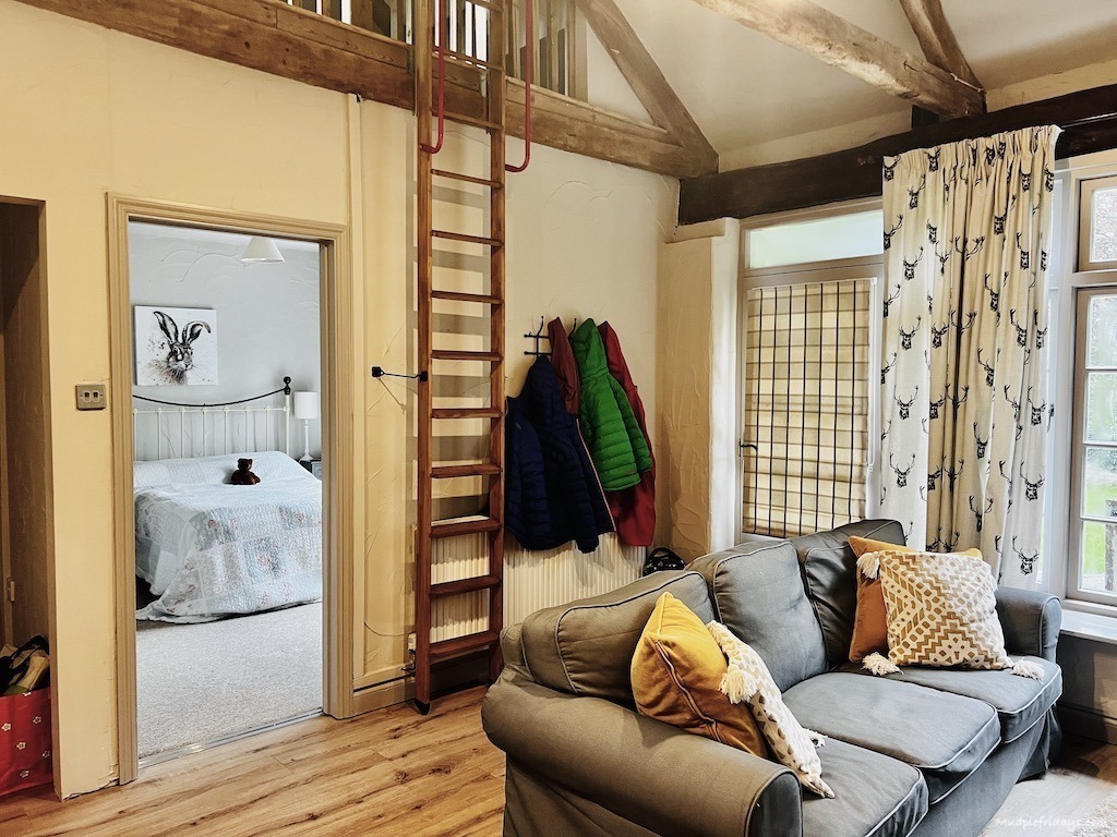 The Tack Room Cottage open plan living area in at Glynn Barton Cottages Review