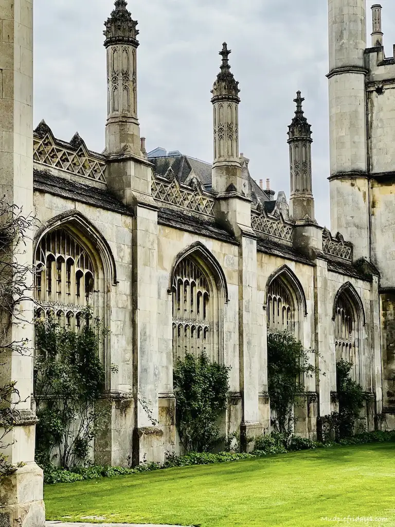 Once you go through the entrance to Kings College you can see some of the university buildings.