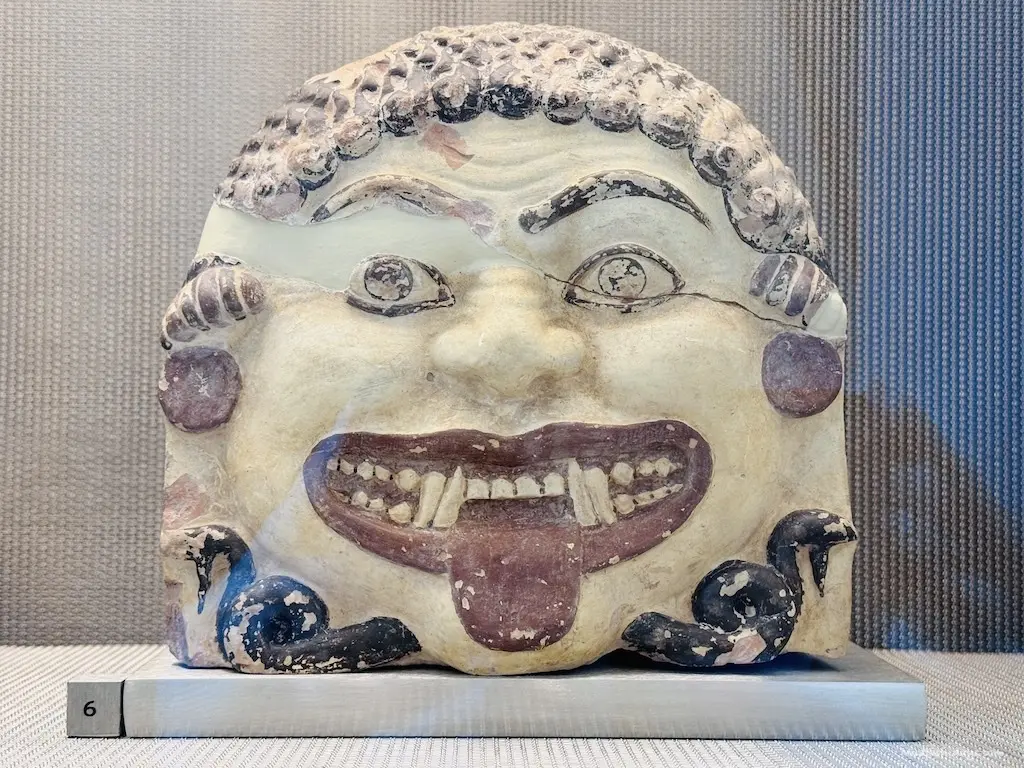 One of the many exhibits