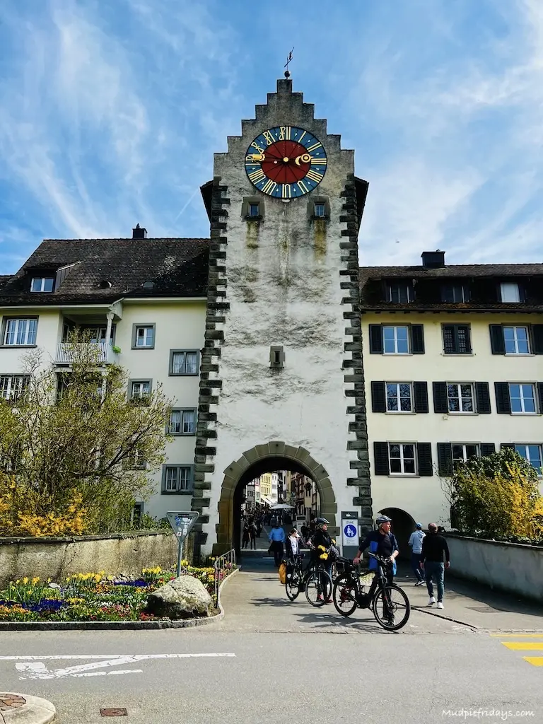 the entrance to Stein am Rhein in Switzerland