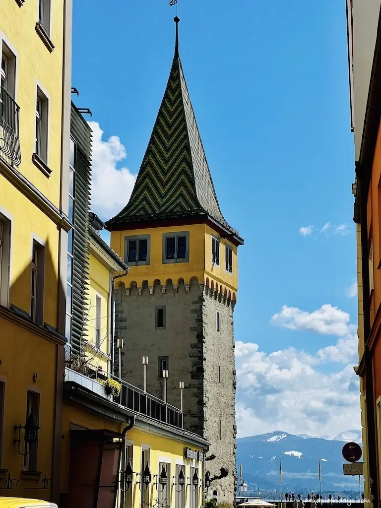 old fortification called Mangturm in Lindau Bodensee in Germany