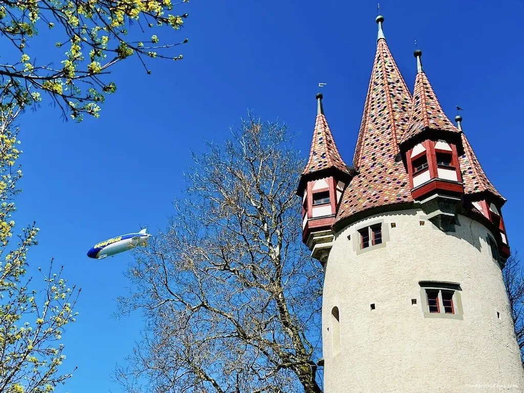 One of the interesting towers - things to do in Lindau