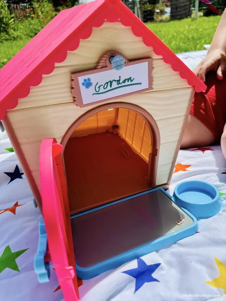 The completed dog house waiting for its new puppy