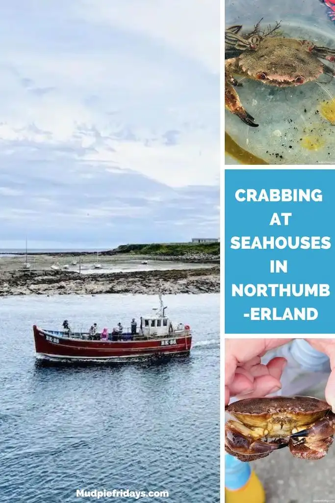 Crabbing at Seahouses in Northumberland