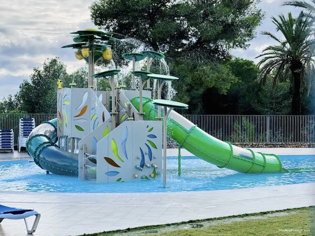 One of the splashdown areas at Vilanova Park Review
