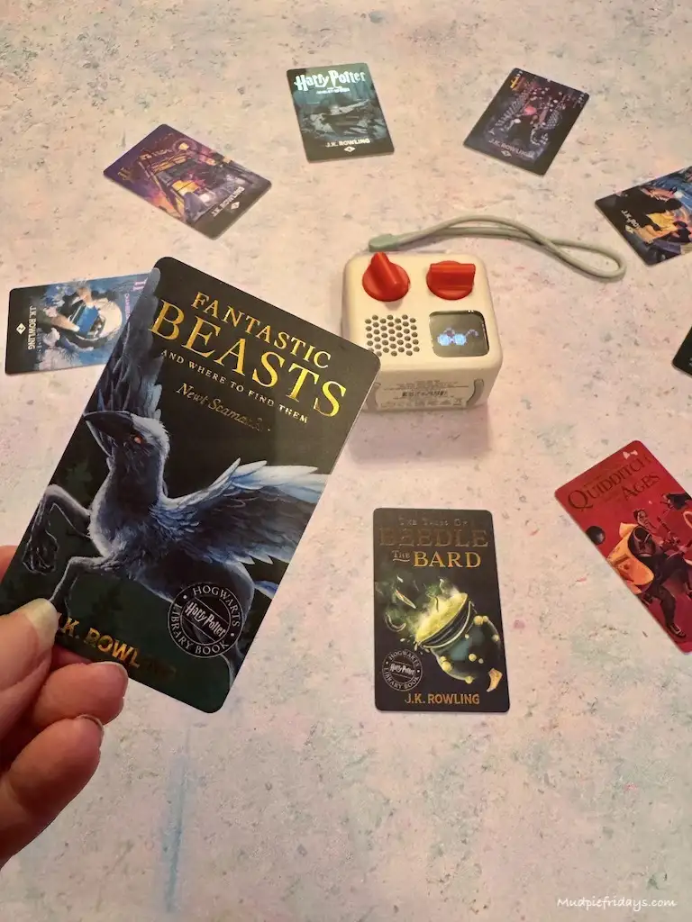 Hogwarts Library Collection Yoto Cards review and giveaway